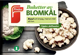 Blomkålsbuketter Fryst
