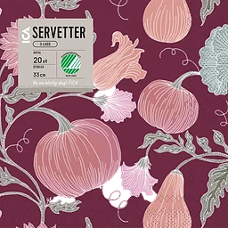 Servett 33cm Pumpkin 20-p