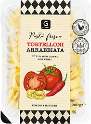 Arrabbiata Tortelloni Färsk Pasta