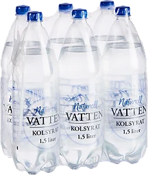 Kolsyrad Naturell 1,5l 6-p No logo
