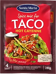 Taco Spice Mix Hot Cayenne