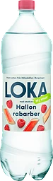 Hallon Rabarber, Kolsyrat Vatten Pet