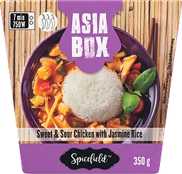Sweet/sour Chicken Jasmin Rice Fryst/1 Port