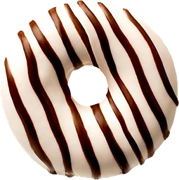 Mini Donut White Choco 8-pack