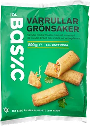 Vegetariska vårrullar med grönsaker