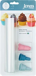 Spritspåse med 3 munstycken 10-p