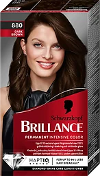 880 Mörkbrun Hårfärg 1-p Brilliance Schwarzkopf