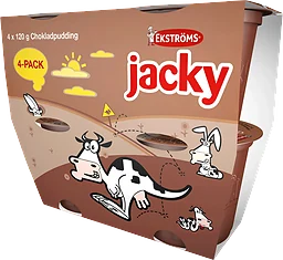 Chokladpudding Jacky 4-p