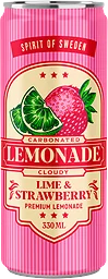 Strawberry Lime Lemonad Burk
