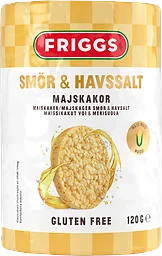 Smör Havssalt Majskakor
