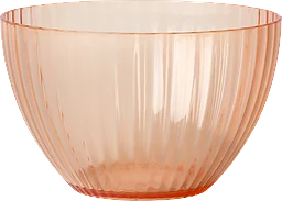 Frukostskål Ribbat Orange