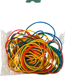 Gummiband Mixfärg