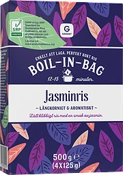 Jasminris Boil-in-bag 4x125g