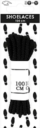 Skoband sport svart 100cm