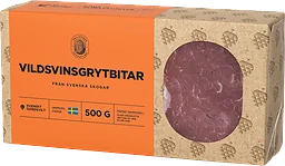 Vildsvinsgrytbitar
