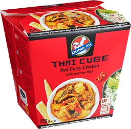 Thai Cube Kyckling Röd curry