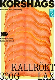 Laxfilé Färsk Kallrökt Miljömärkt