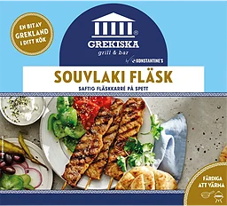 Souvlaki Färsk av Fläskkarré
