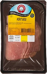 Rökt bog skivad ca Vaggeryds Chark
