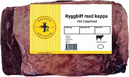 Ryggbiff Frystinad med kappa i bit ca