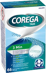 Tandprotesrengöring Tablett 3 minuter 66-p