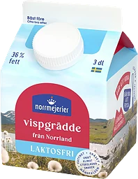 Vispgrädde Laktosfri 36%