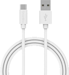 USB-A till USB-C 1m vit