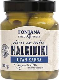 Halkidiki Oliver Utan Kärnor