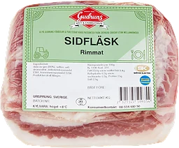 Sidfläsk Rimmat ca