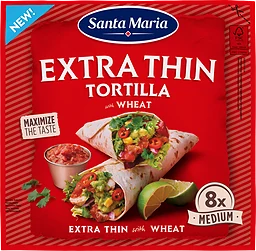 Tortilla Vete Extra Tunn 8p