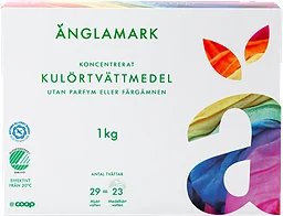 Kulörtvättmedel