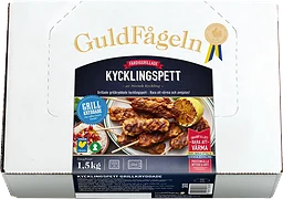 Grillade kycklingspett grillkrydda Fryst