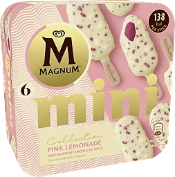 Glasspinnar Mini Pink Lemonade 6-pack
