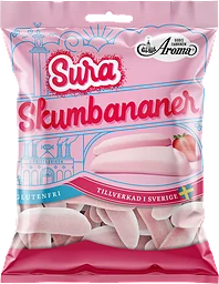 Jordgubb Skumbananer Sura