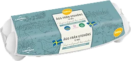 Ägg från utehöns M/L 12-p