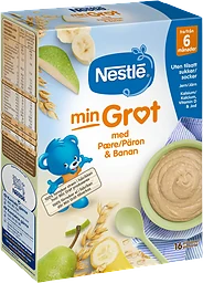 Min Gröt med päron & banan 6m 16-p 450g
