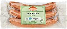 Lunchkorv Alspånsrökt 3-pack