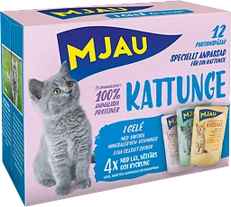Kattmat Våtfoder Multibox Kattunge 12-pack