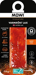 Varmrökt lax Sweet chili