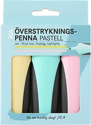 Överstrykningspenna Pastell