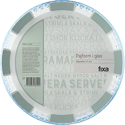Pajform Glas 27cm