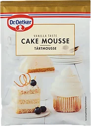 Tårtmousse Vaniljsmak