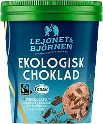 Glass Choklad KRAV Lejonet & Björnen