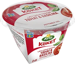 Tomat Basilika Lätt Crème Fraiche