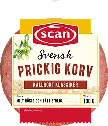 Prickig Korv Kallrökt Skivad