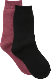 Thermosocka svart/rosa 25/29