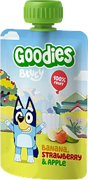 Klämmis Bluey Banan Straw Apple