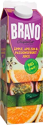 Juice Äpple, apelsin & passionsfrukt