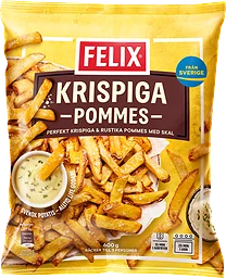 Pommes Frites Krispiga