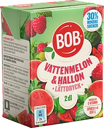 Vattenmelon Hallon Lättdryck